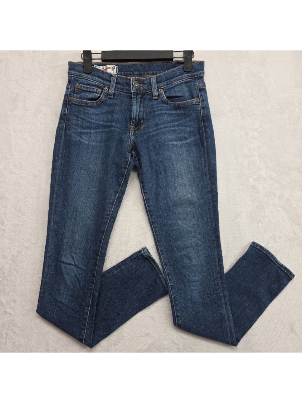 Y2K Red Engine Womens Cayenne Low Rise Skinny Jeans Sz 28 (28x32) Stretch Denim